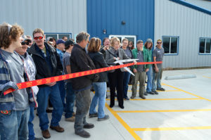 The Grand Opening was a huge success. PME got to demonstrate elevator manufacturing.