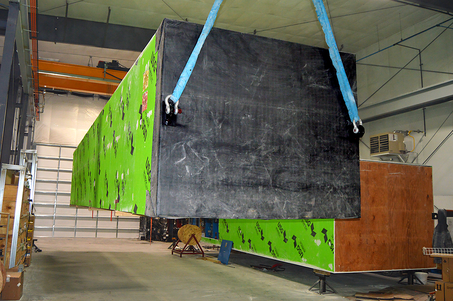 A Hoistway or Elevator Shafts can be Modular for Fast Installation