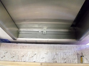 This is a threshold for a modular elevator from Phoenix Modular Elevator.
