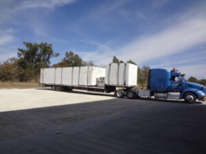 loaded truck